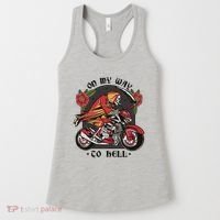 On My Way To Hell Motorcycle Women's Tank Top thumb 0