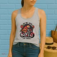 On My Way To Hell Motorcycle Women's Tank Top thumb 2