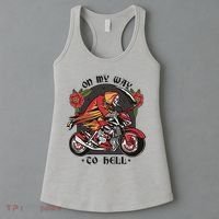 On My Way To Hell Motorcycle Women's Tank Top thumb 3