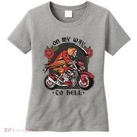 On My Way To Hell Motorcycle Women's T-Shirt thumb 0
