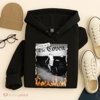 On My Way To The Coven Collage Flames Hoodie thumb 4