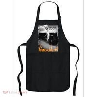 On My Way To The Coven Collage Flames Apron thumb 0