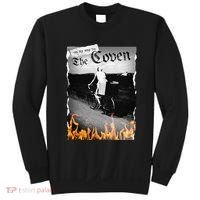 On My Way To The Coven Collage Flames Sweatshirt thumb 0