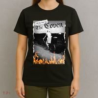 On My Way To The Coven Collage Flames T-Shirt thumb 4
