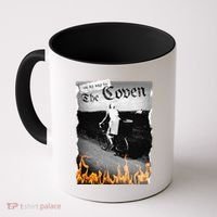 On My Way To The Coven Collage Flames Coffee Mug thumb 0