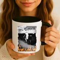 On My Way To The Coven Collage Flames Coffee Mug thumb 3