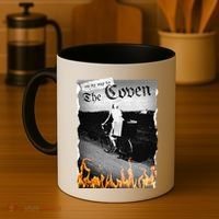 On My Way To The Coven Collage Flames Coffee Mug thumb 4