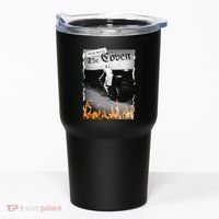 On My Way To The Coven Collage Flames Tumbler thumb 0
