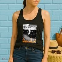 On My Way To The Coven Collage Flames Women's Tank Top thumb 2
