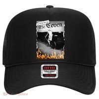 On My Way To The Coven Collage Flames Hat thumb 0