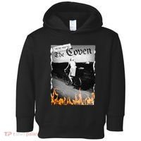 On My Way To The Coven Collage Flames Toddler Hoodie thumb 0