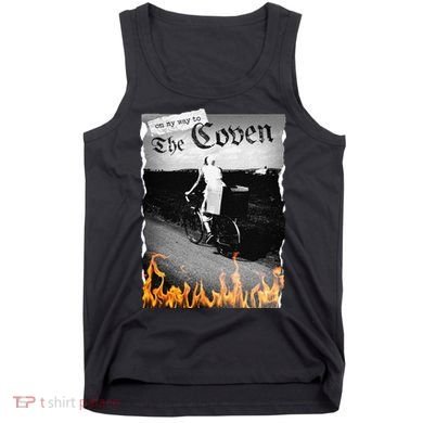 On My Way To The Coven Collage Flames Tank Top