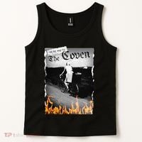 On My Way To The Coven Collage Flames Tank Top thumb 2