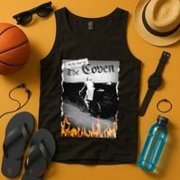 On My Way To The Coven Collage Flames Tank Top thumb 4