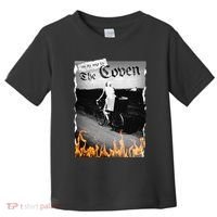 On My Way To The Coven Collage Flames Toddler T-Shirt thumb 0