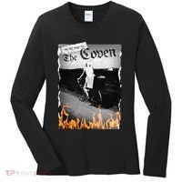 On My Way To The Coven Collage Flames Women's Long Sleeve Shirt thumb 0