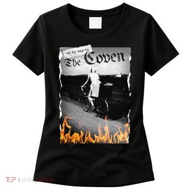 On My Way To The Coven Collage Flames Women's T-Shirt
