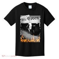 On My Way To The Coven Collage Flames Kids T-Shirt thumb 0