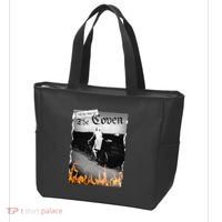 On My Way To The Coven Collage Flames Tote Bag thumb 3