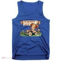 On My Way To Fuck Shit Up Funny Sarcastic Quote Gift Tank Top thumb 0