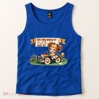 On My Way To Fuck Shit Up Funny Sarcastic Quote Gift Tank Top thumb 2