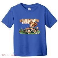 On My Way To Fuck Shit Up Funny Sarcastic Quote Gift Toddler T-Shirt thumb 0