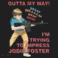 Outta My Way. IM Trying To Impress Jodie Foster Women's Sweatshirt thumb 2