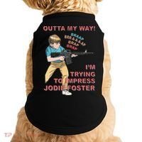 Outta My Way. IM Trying To Impress Jodie Foster Doggie Tank thumb 0