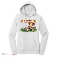 On My Way To Fuck Shit Up Funny Sarcastic Quote Women's Hoodie thumb 0