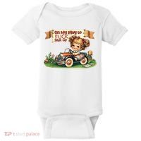 On My Way To Fuck Shit Up Funny Sarcastic Quote Baby Bodysuit thumb 0