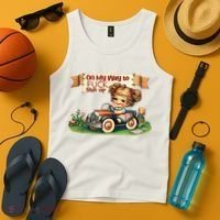 On My Way To Fuck Shit Up Funny Sarcastic Quote Tank Top thumb 4