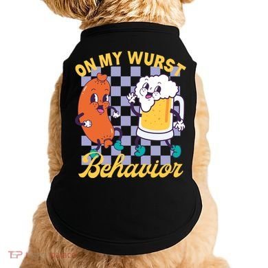 On My Wurst Behavior Oktoberfest Doggie Tank