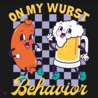 On My Wurst Behavior Oktoberfest Doggie Tank thumb 4