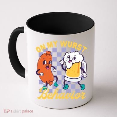 On My Wurst Behavior Oktoberfest Coffee Mug