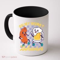 On My Wurst Behavior Oktoberfest Coffee Mug thumb 0