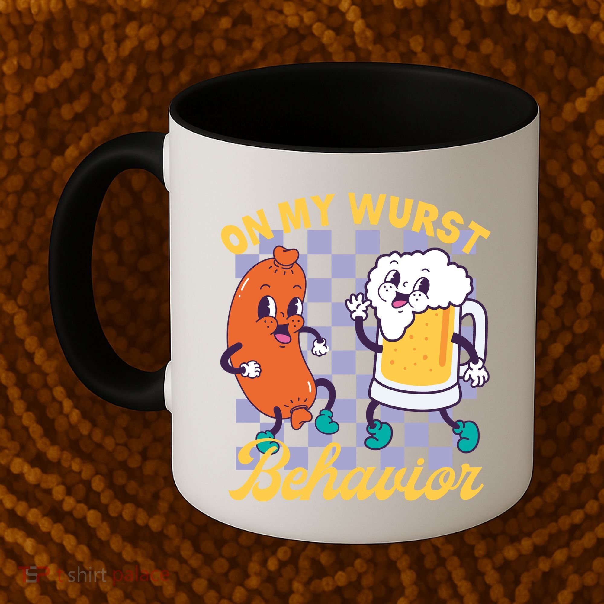 On My Wurst Behavior Oktoberfest Coffee Mug