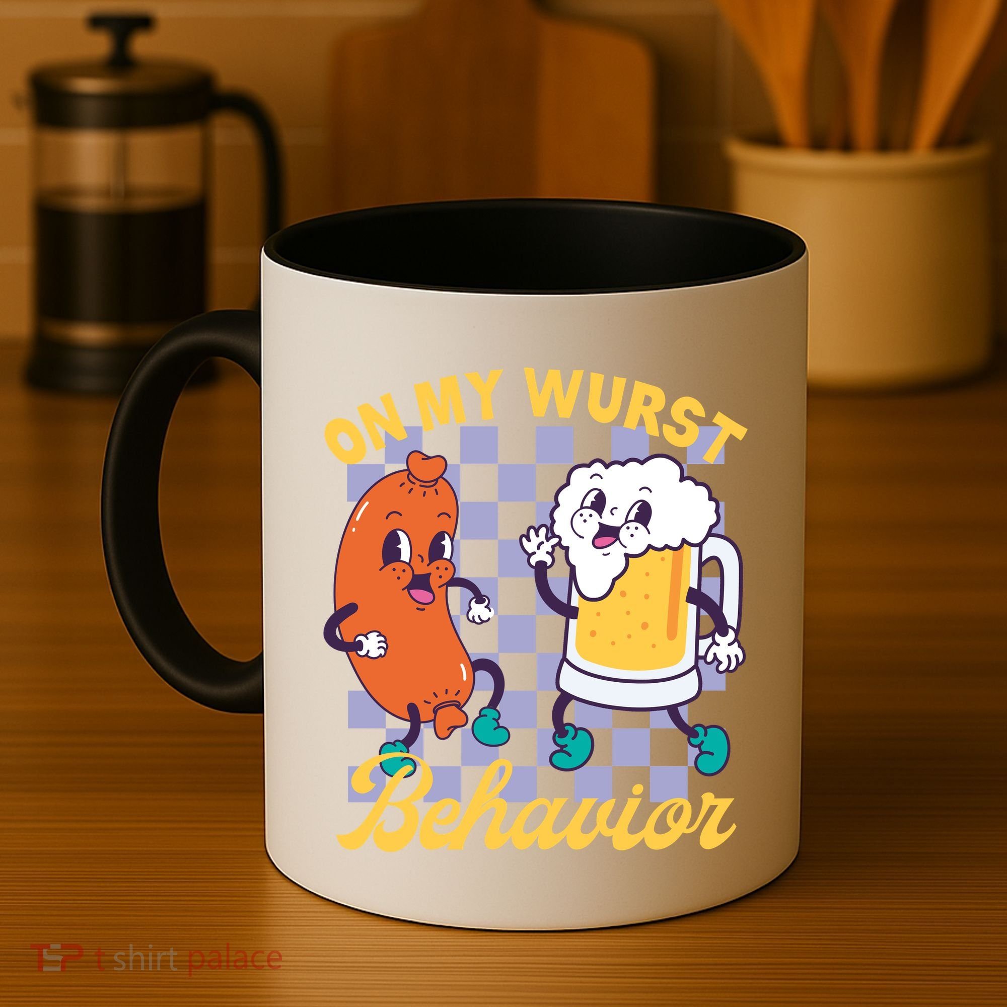 On My Wurst Behavior Oktoberfest Coffee Mug