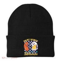 On My Wurst Behavior Oktoberfest Beanie thumb 0