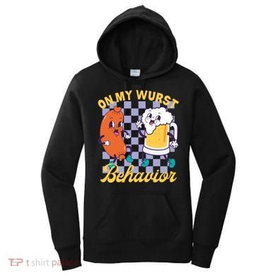 On My Wurst Behavior Oktoberfest Women's Hoodie