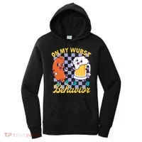 On My Wurst Behavior Oktoberfest Women's Hoodie thumb 0