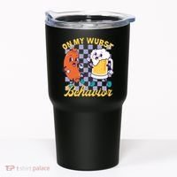 On My Wurst Behavior Oktoberfest Tumbler thumb 0