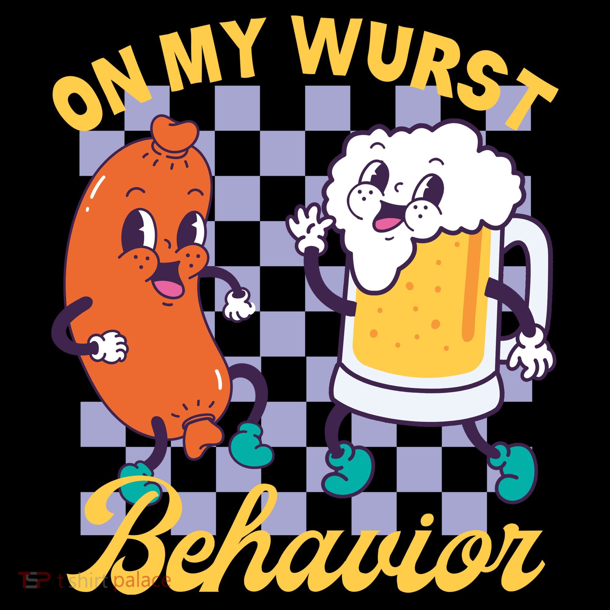 On My Wurst Behavior Oktoberfest Women's Tank Top