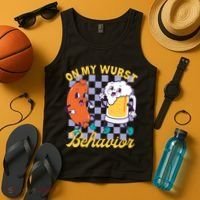 On My Wurst Behavior Oktoberfest Tank Top thumb 4