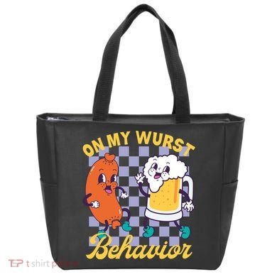 On My Wurst Behavior Oktoberfest Tote Bag
