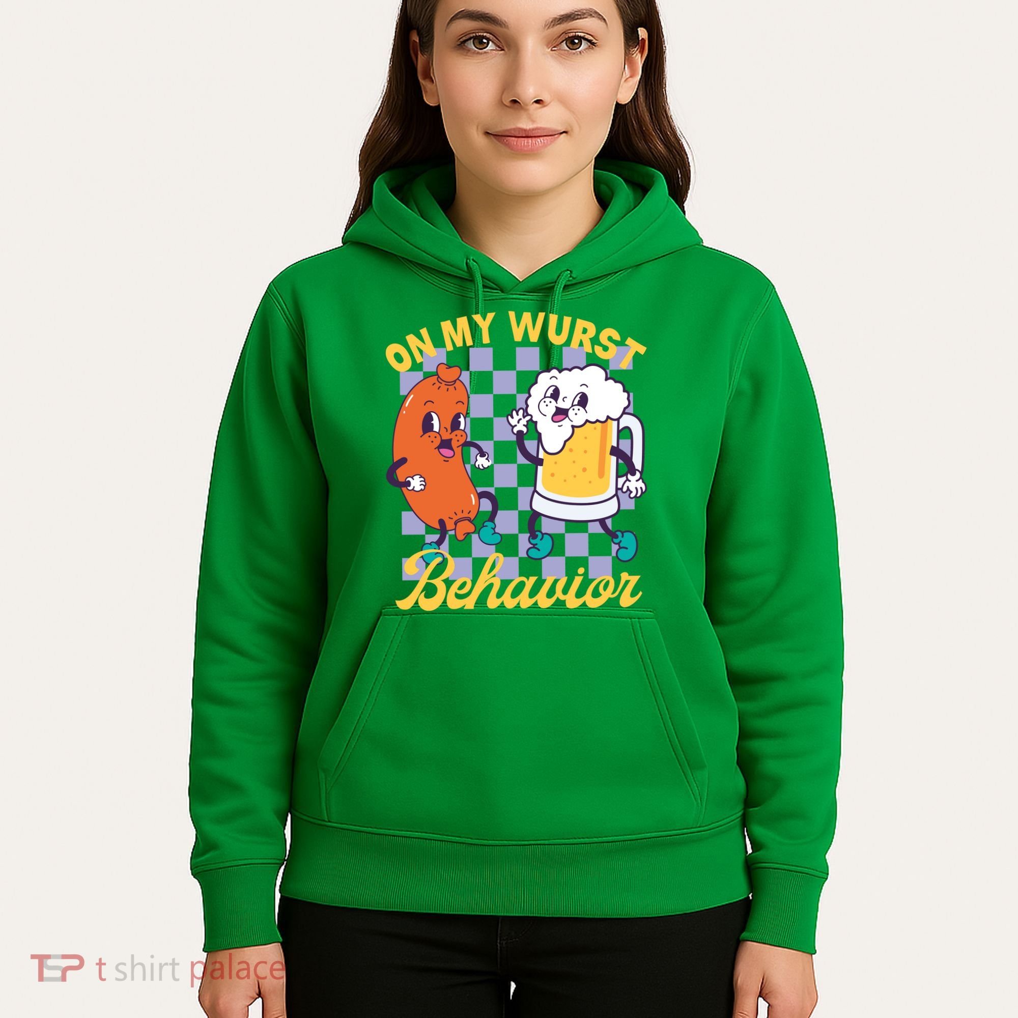 On My Wurst Behavior Oktoberfest Hoodie