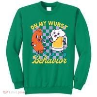 On My Wurst Behavior Oktoberfest Sweatshirt thumb 0