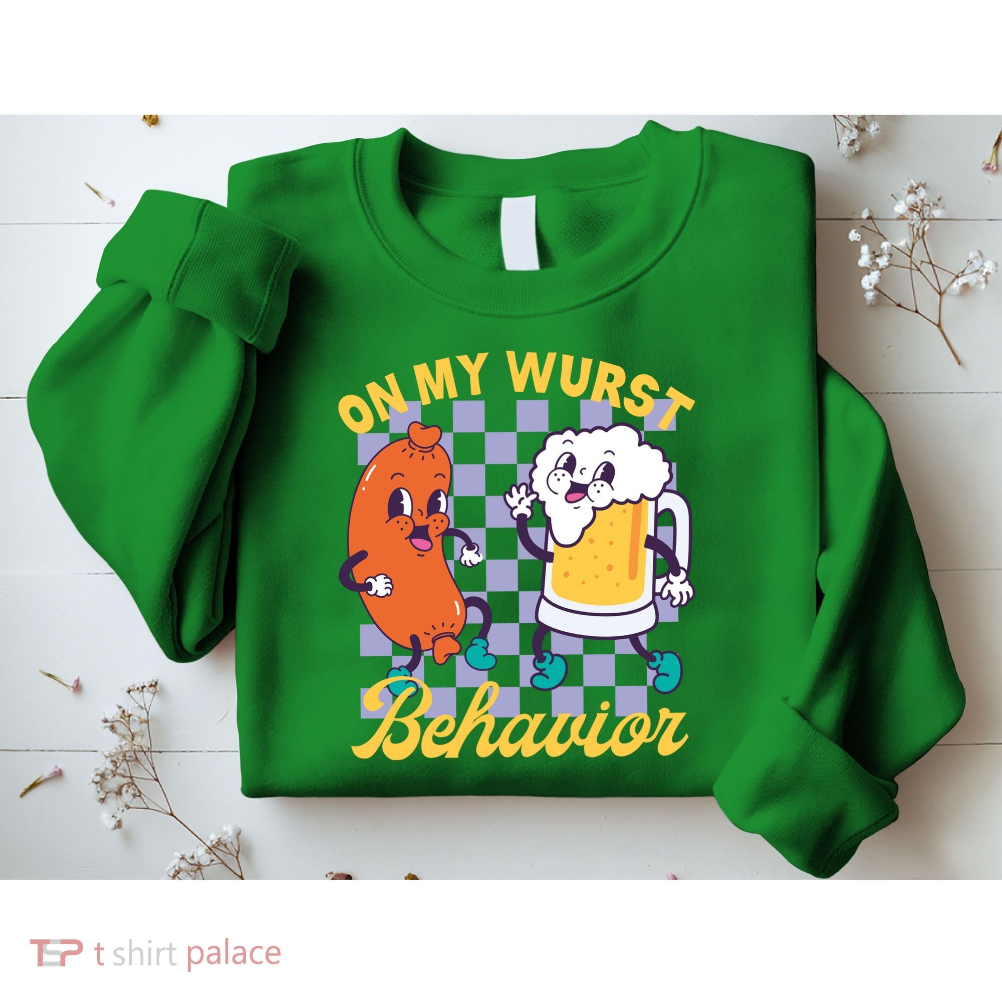 On My Wurst Behavior Oktoberfest Sweatshirt