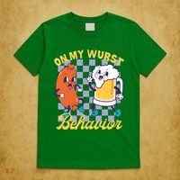 On My Wurst Behavior Oktoberfest T-Shirt thumb 5