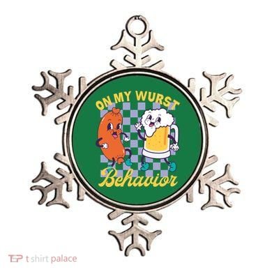 On My Wurst Behavior Oktoberfest Ornament