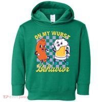 On My Wurst Behavior Oktoberfest Toddler Hoodie thumb 0